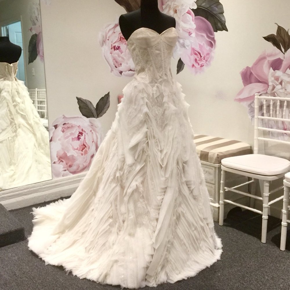 Badgley Mischka Wedding Gown!